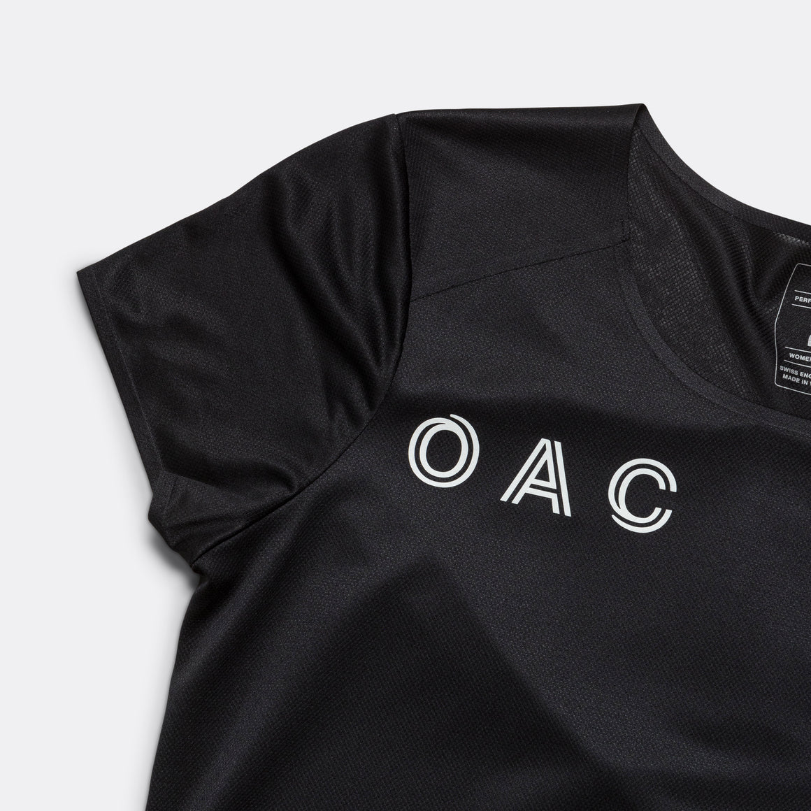 Womens Performance T-Shirt OAC - Black