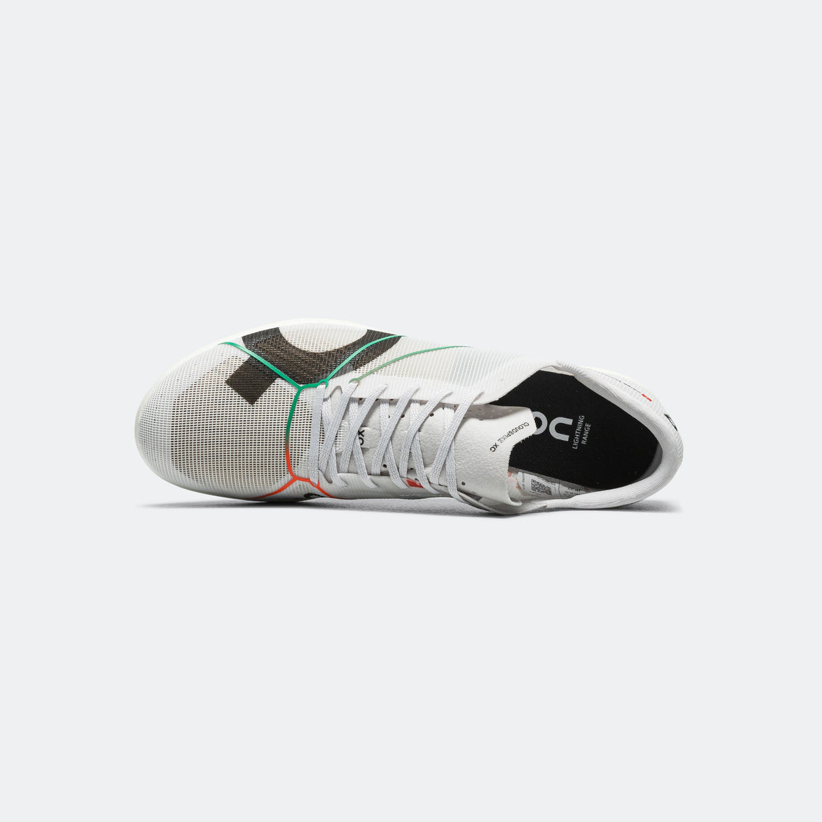 On Running - Mens Cloudspike XC - Frost/White - Up There Athletics