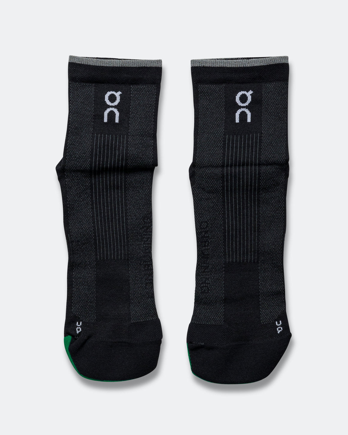 On Running - Elite Run Sock Mid - Black - Up There Athletics