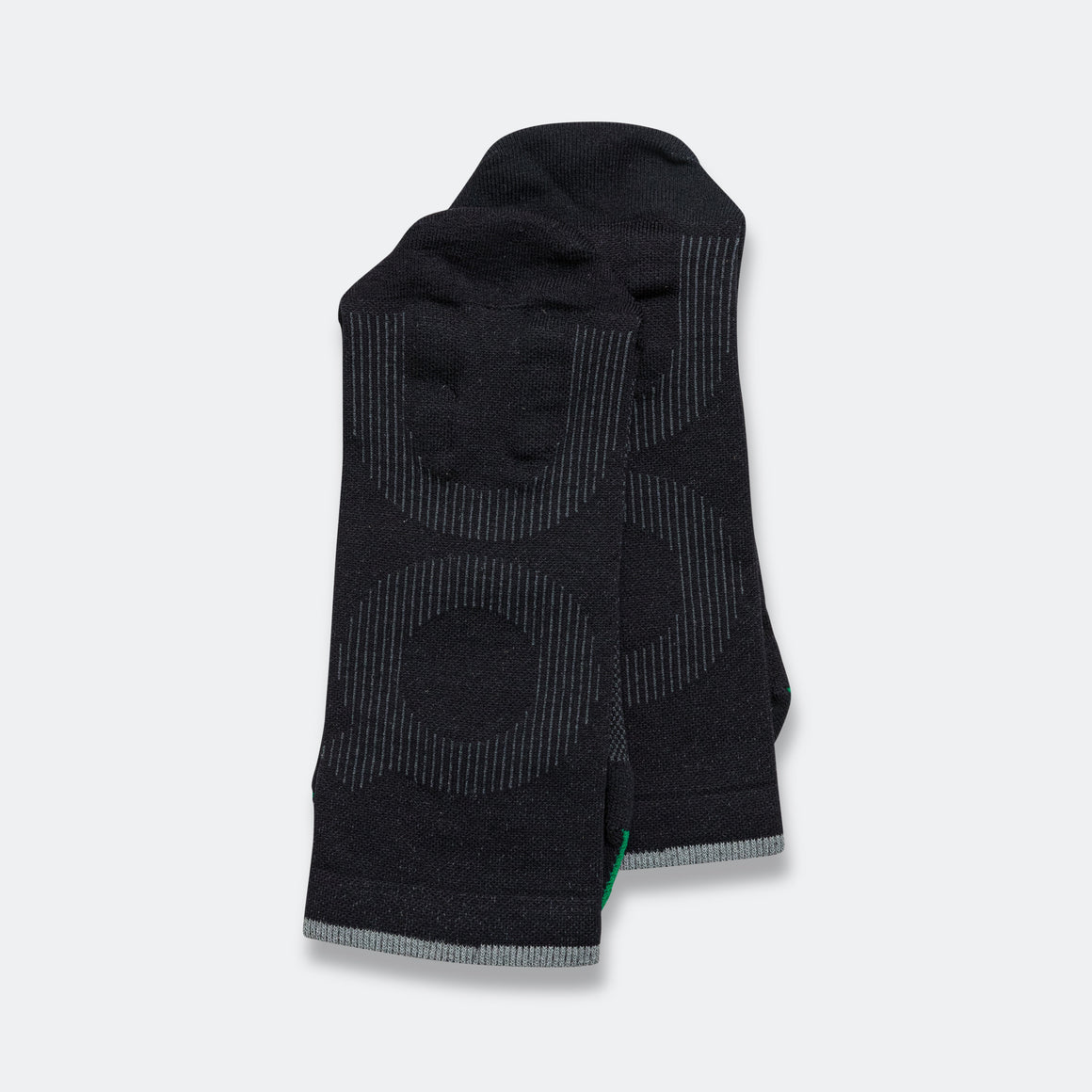 On Running - Elite Run Sock High - Black/Magnet - Up There Athletics