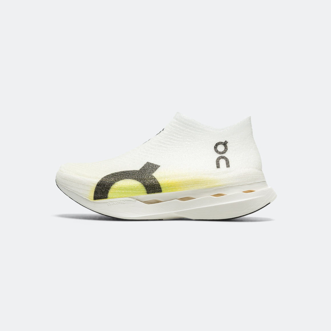 On Running - Cloudboom Strike LightSpray - White/Lime - Up There Athletics