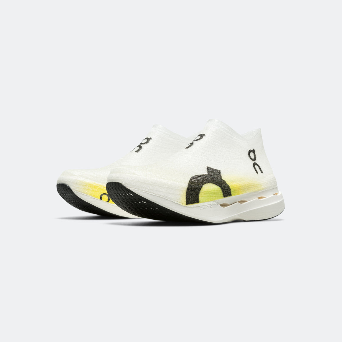On Running - Cloudboom Strike LightSpray - White/Lime - Up There Athletics
