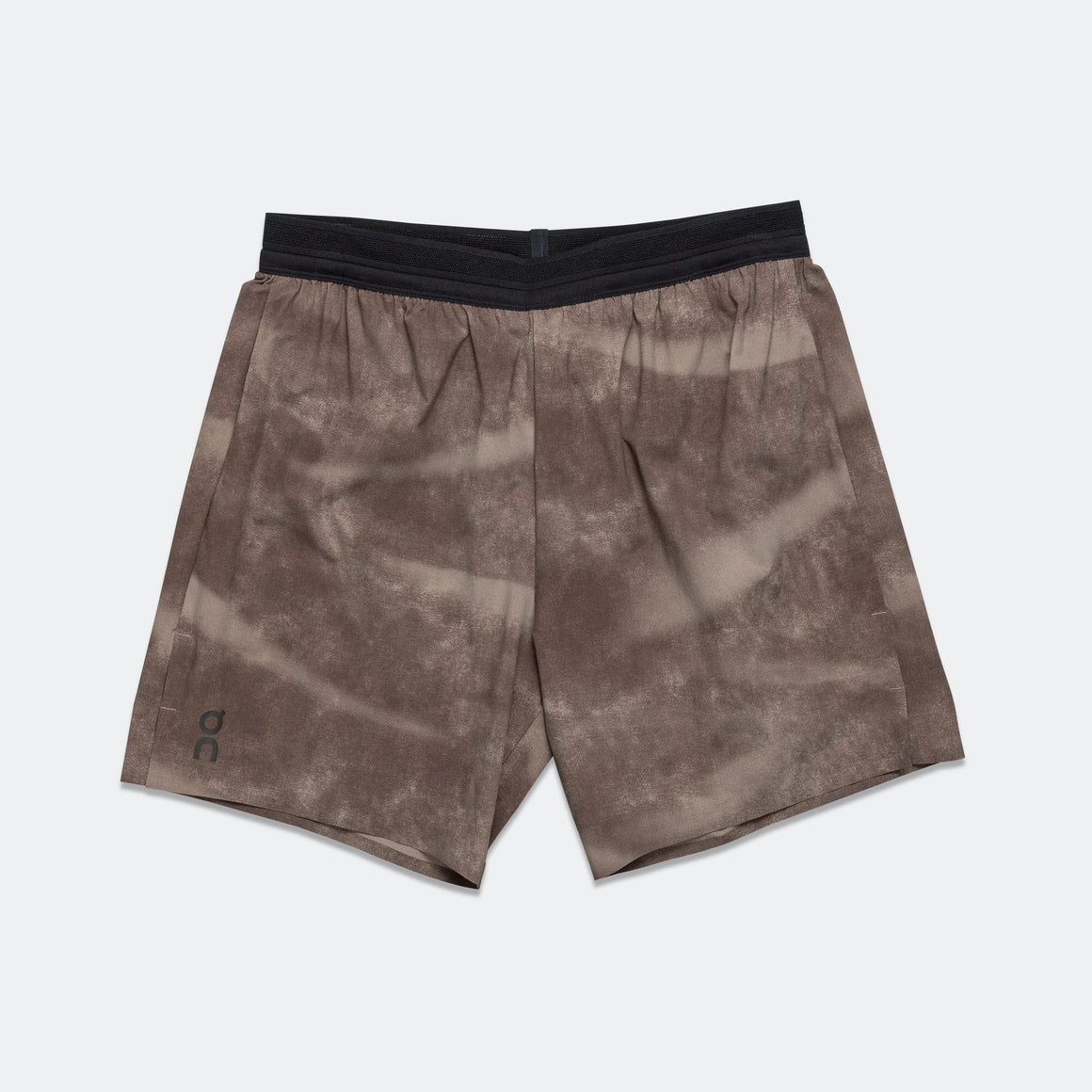 On Running - Mens 7" Performance Shorts AOP - Cinder - Up There Athletics