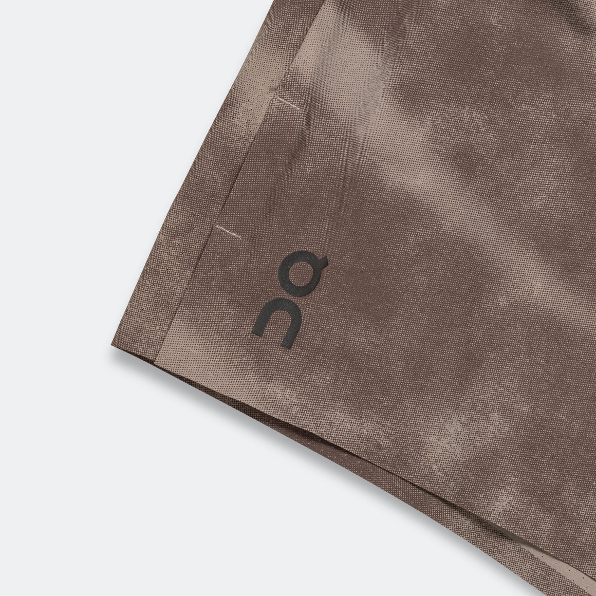 On Running - Mens 7" Performance Shorts AOP - Cinder - Up There Athletics