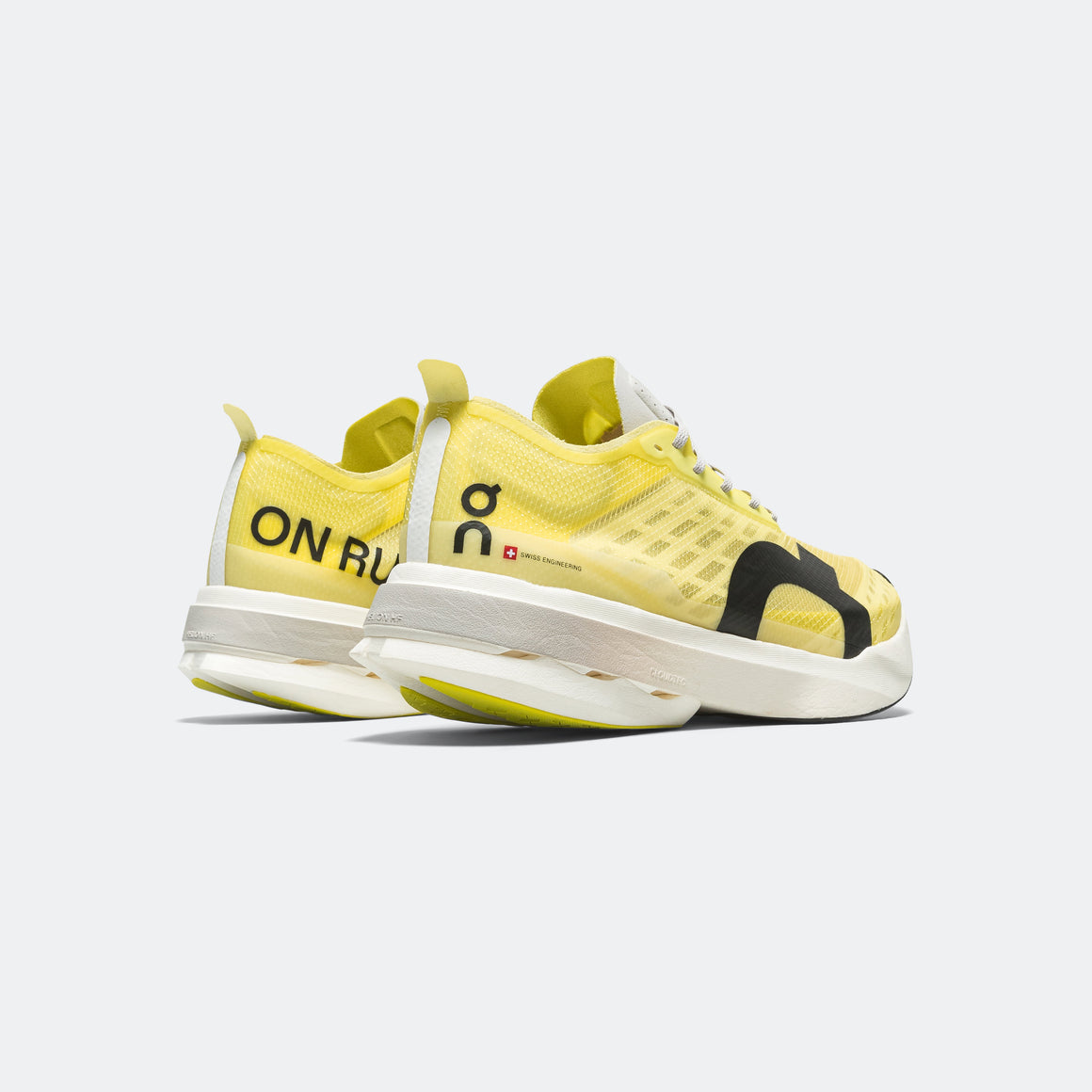On Running - Mens Cloudboom Strike - Limelight/Wolf - Up There Athletics