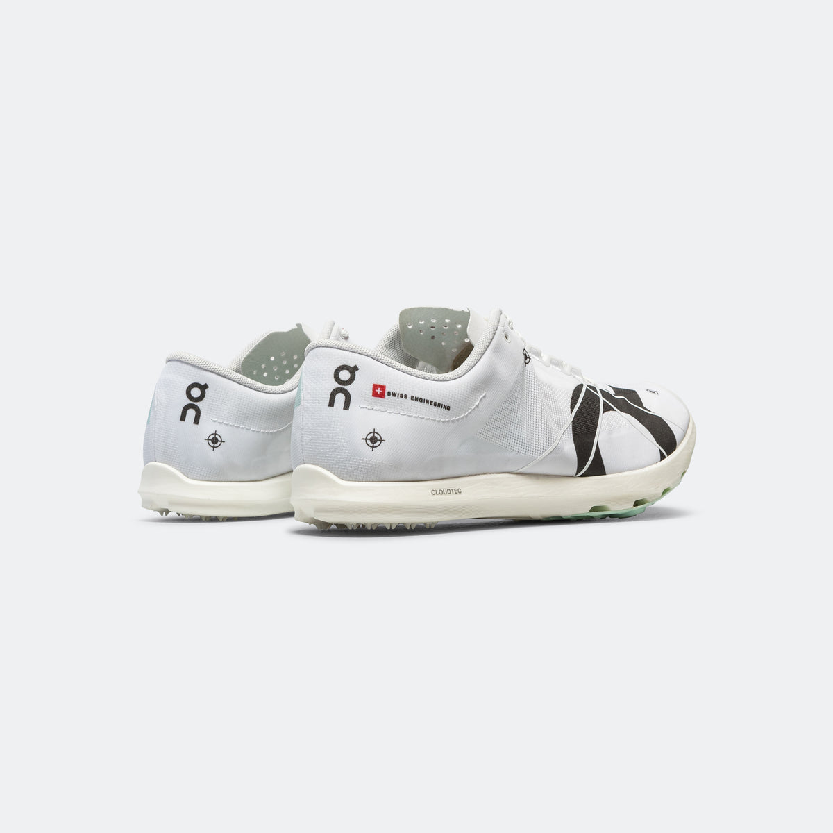 On Running Mens Cloudspike 1500m - Undyed/White-Mint | UTA | Up