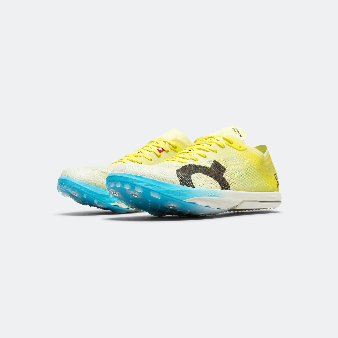 On Running - Mens Cloudspike Citius 2 - Limelight/White - Up There Athletics