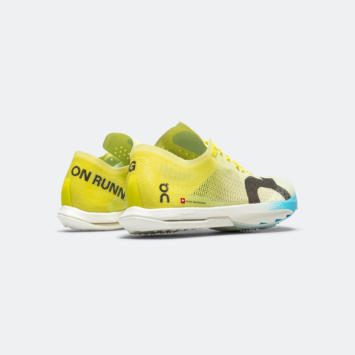 On Running - Mens Cloudspike Citius 2 - Limelight/White - Up There Athletics