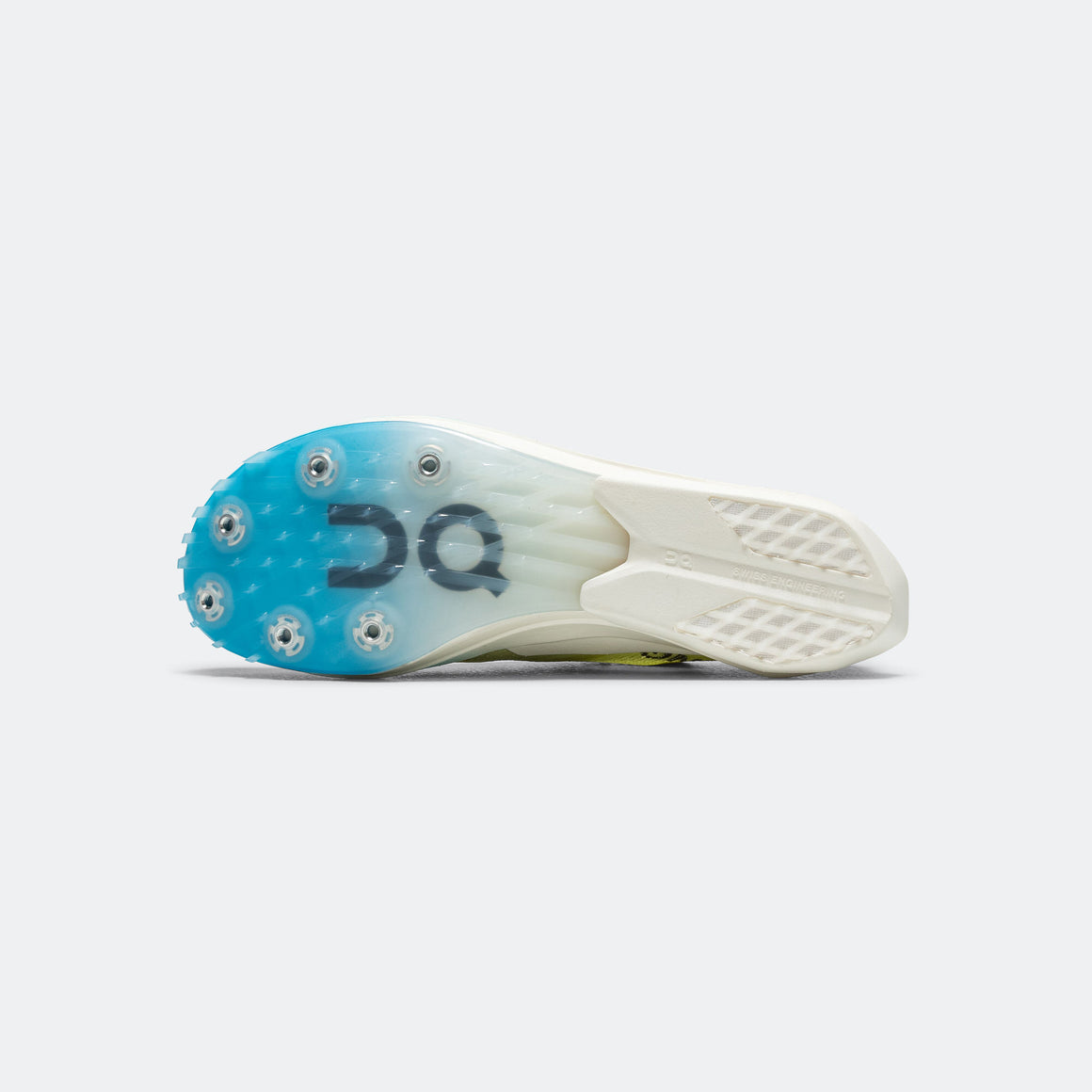 On Running - Mens Cloudspike Citius 2 - Limelight/White - Up There Athletics