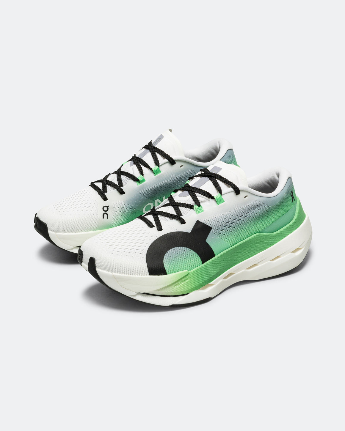 On Running - Womens Cloudboom Max - Honeydew/Lilac - Up There Athletics