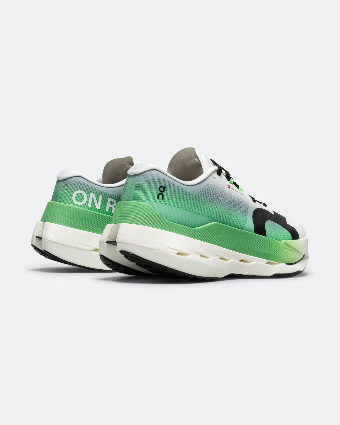 On Running - Womens Cloudboom Max - Honeydew/Lilac - Up There Athletics