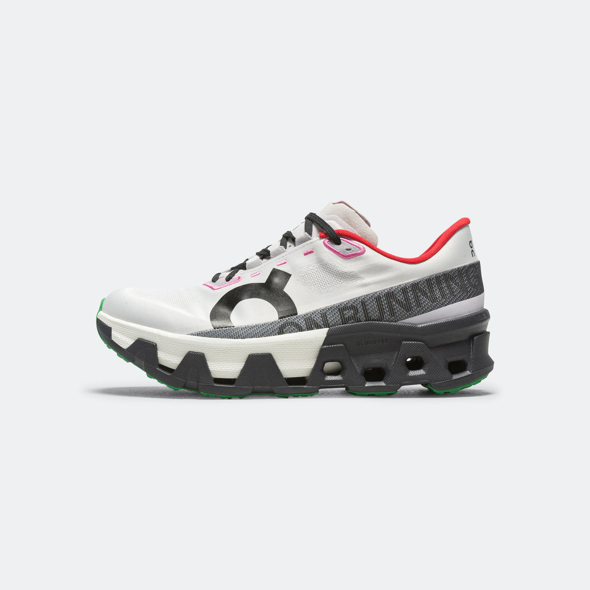 On Running - Mens Cloudmonster Hyper - Silver/Iron - Up There Athletics