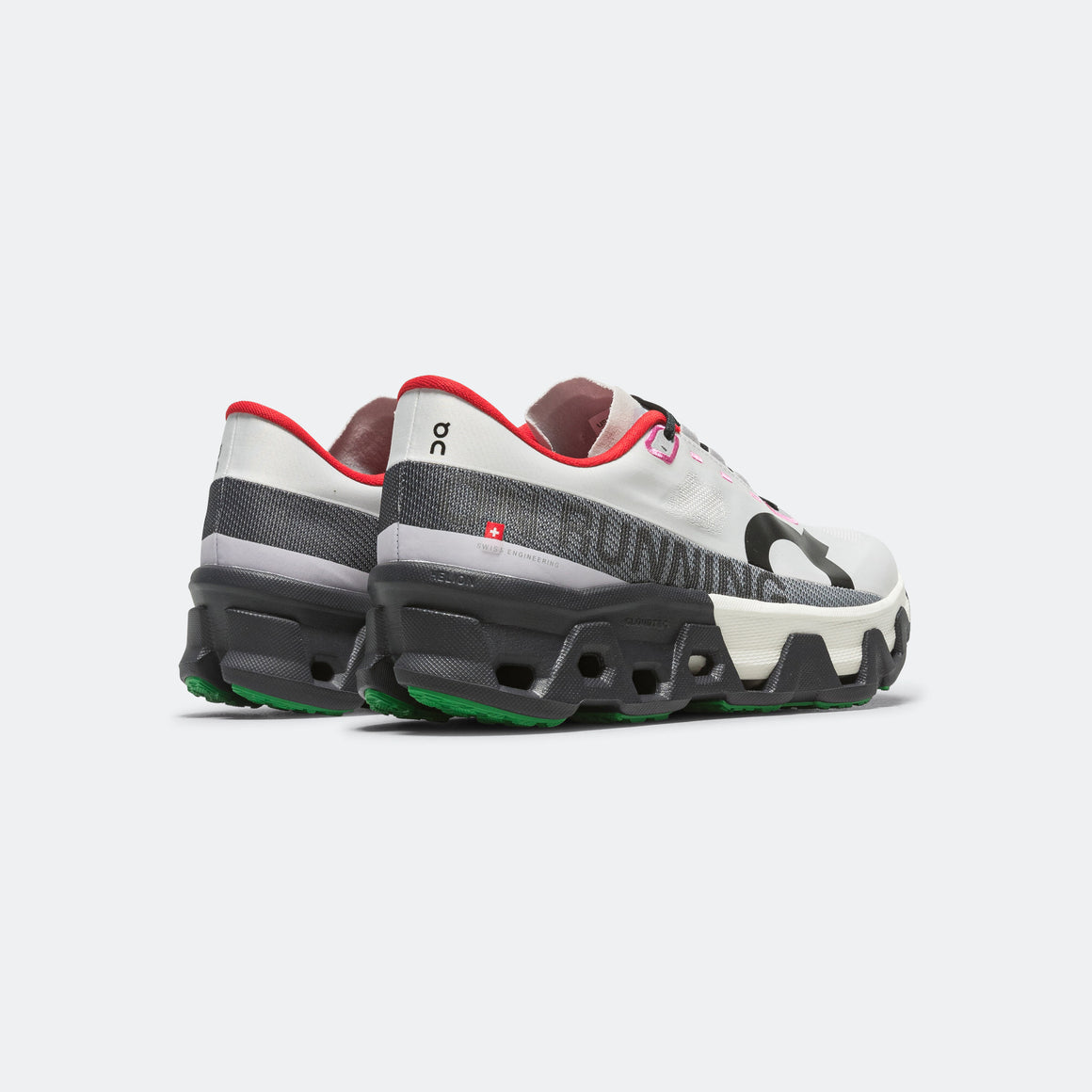 On Running - Mens Cloudmonster Hyper - Silver/Iron - Up There Athletics