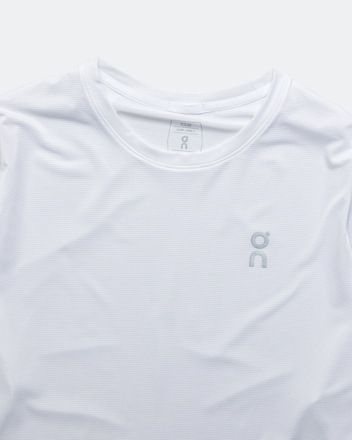 On Running - Mens Core Long-T - White - Up There Athletics
