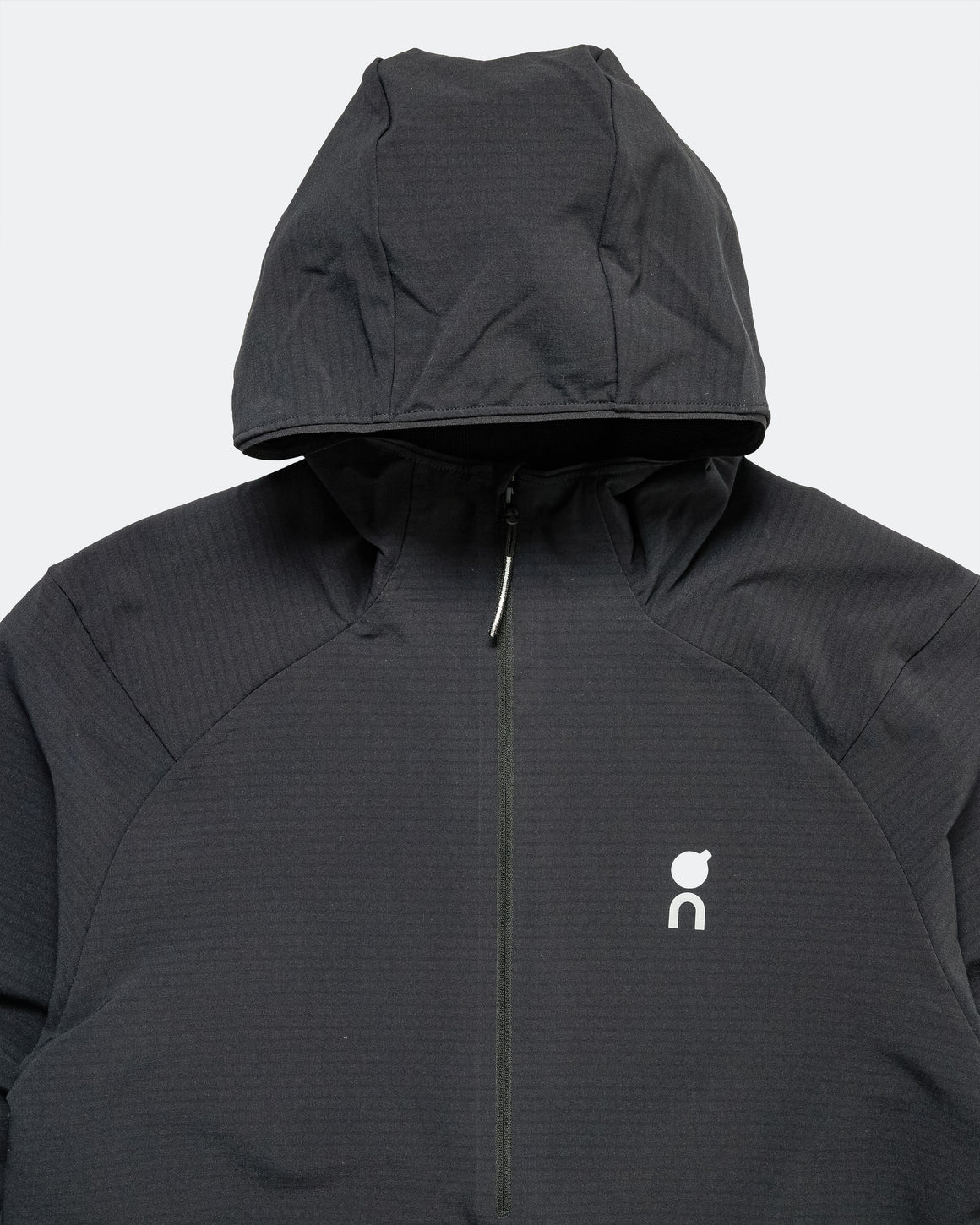 On Running - Mens Pace Hoodie - Black - Up There Athletics