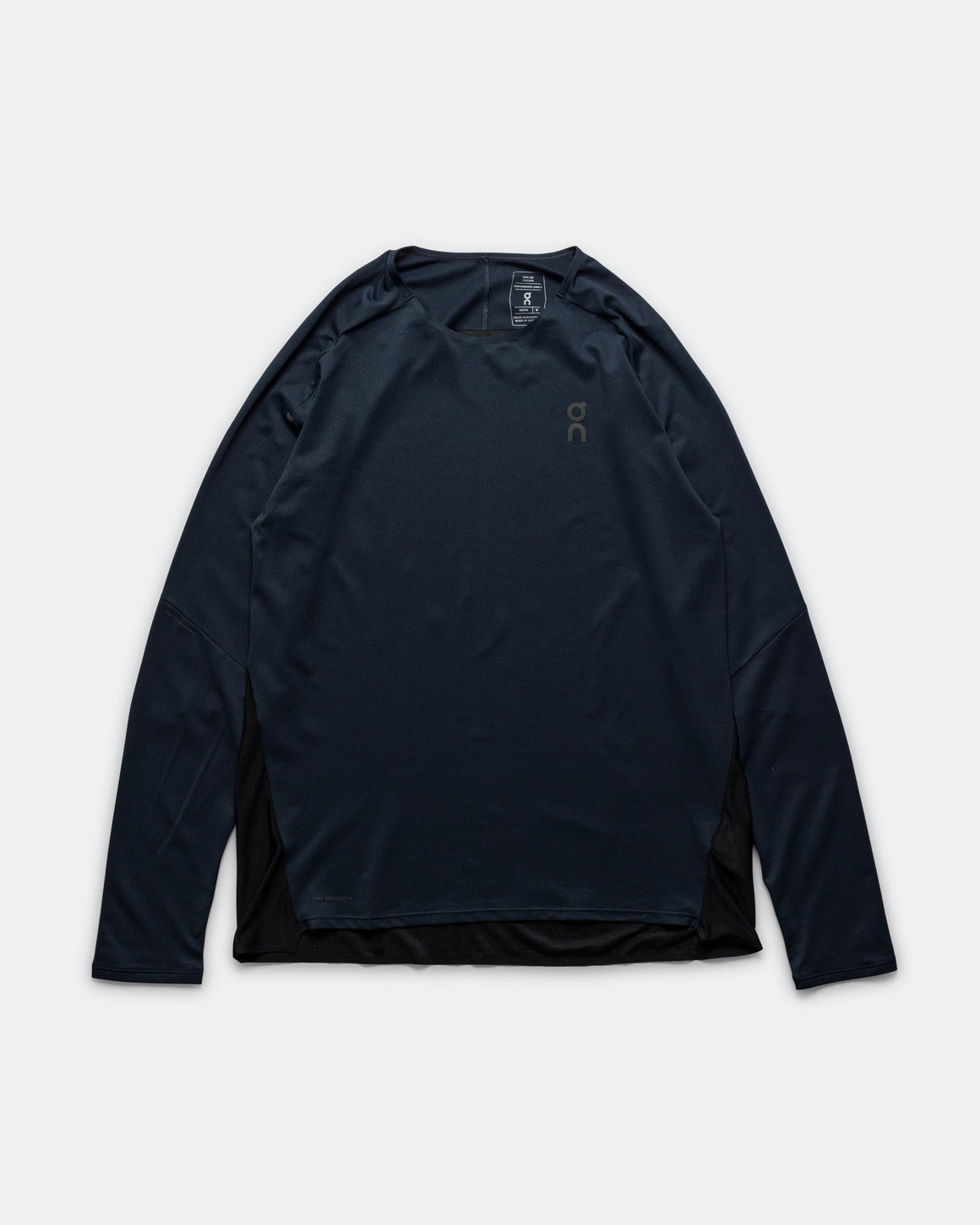 On Running - Mens Performance Long-T - Navy/Black - Up There Athletics