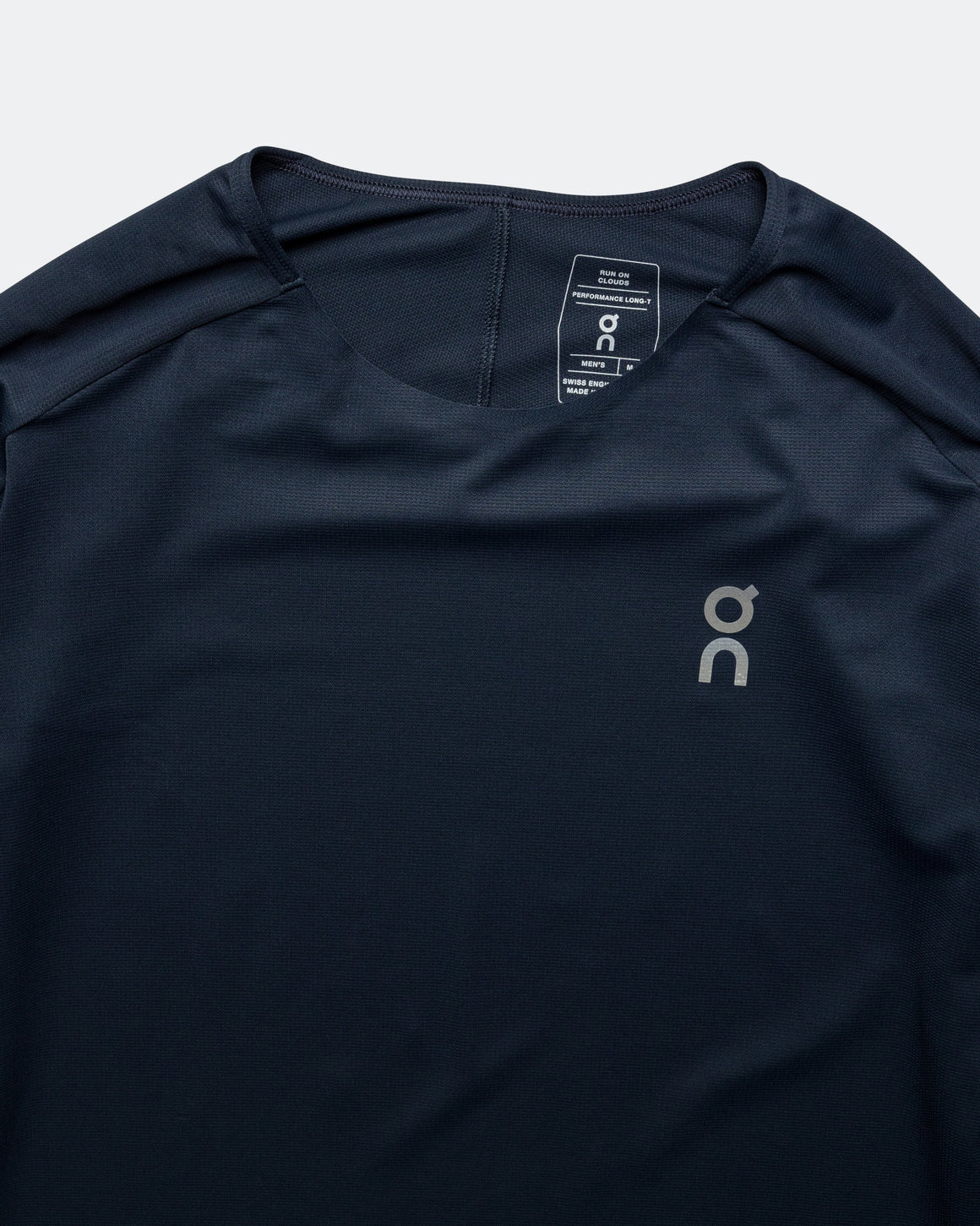 On Running - Mens Performance Long-T - Navy/Black - Up There Athletics