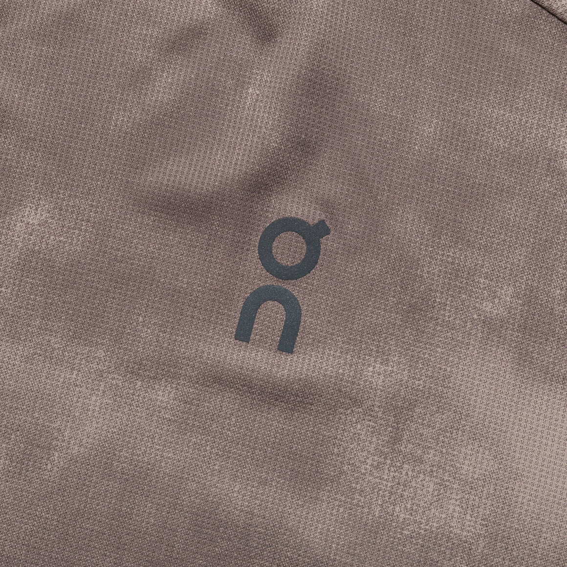 On Running - Mens Performance-T AOP - Cinder/Black - Up There Athletics