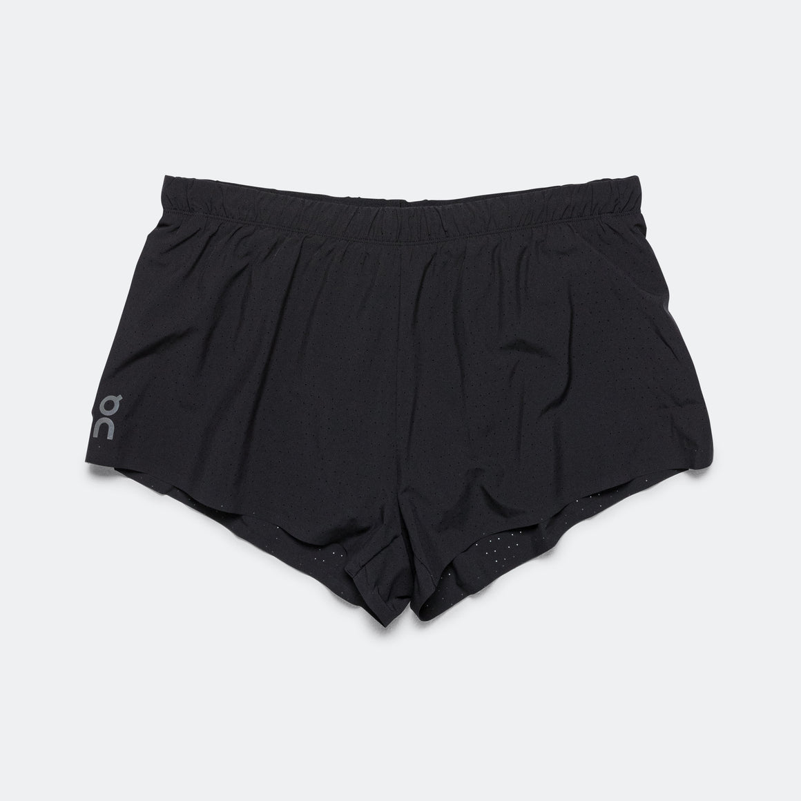 On Running - Mens Race Shorts - Black - Up There Athletics