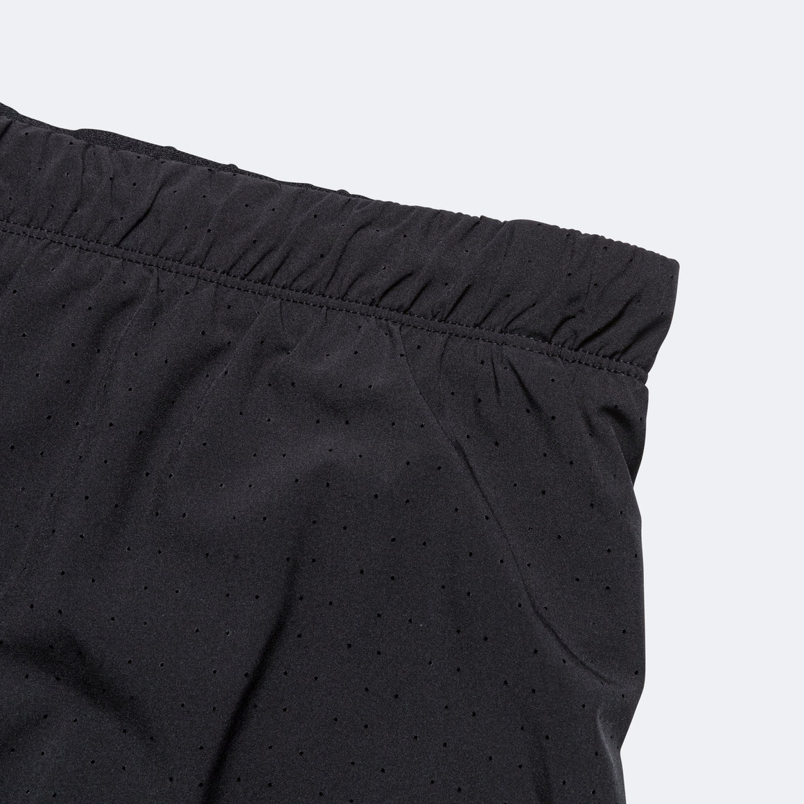 On Running - Mens Race Shorts - Black - Up There Athletics