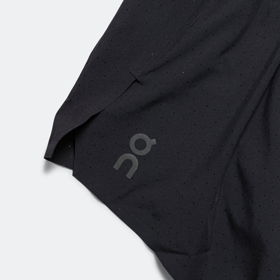 On Running - Mens Race Shorts - Black - Up There Athletics