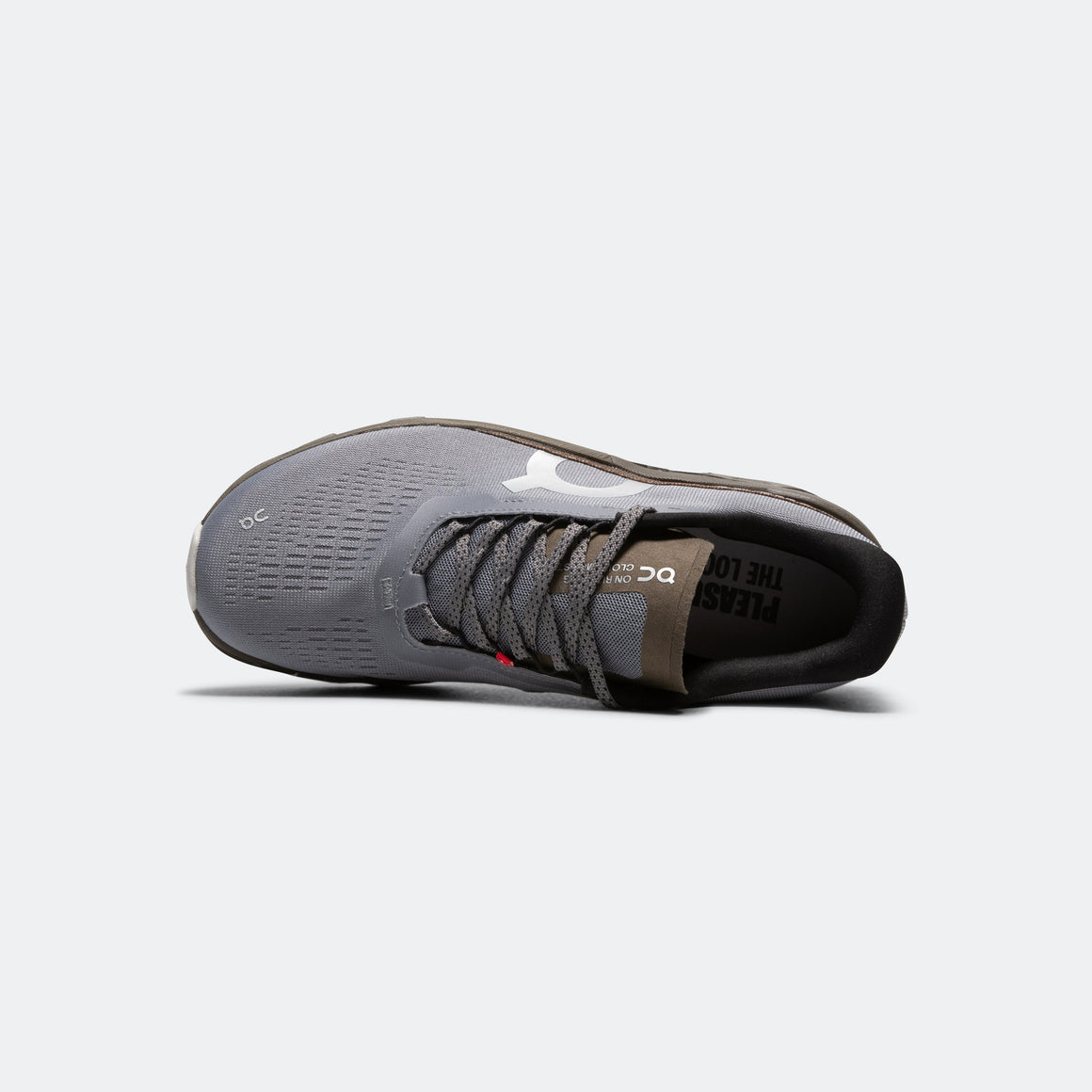 On Running - Mens Cloudmonster 2 x Pleasures x The Loop - Mist/Olive - Up There Athletics