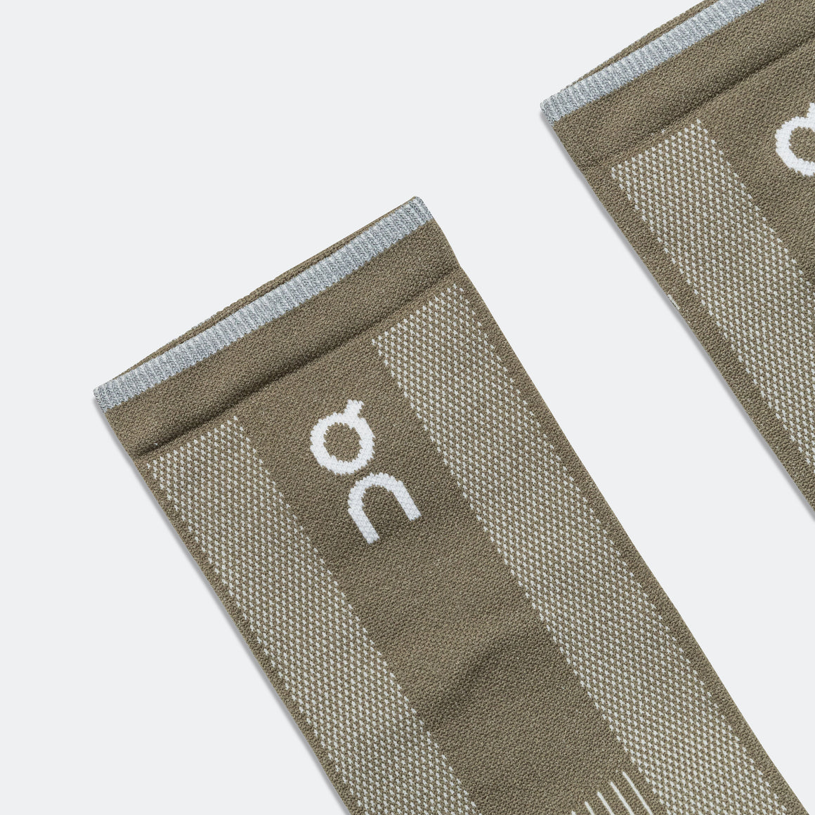 On Running - Socks x Pleasures x The Loop - Olive - Up There Athletics