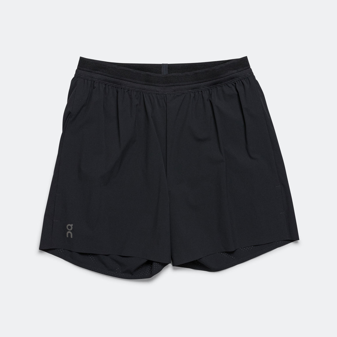 On Running - Womens 5" Performance Woven Shorts - Black - Up There Athletics
