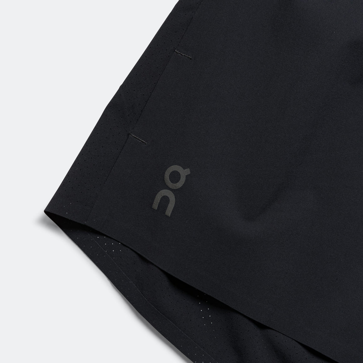 On Running - Womens 5" Performance Woven Shorts - Black - Up There Athletics