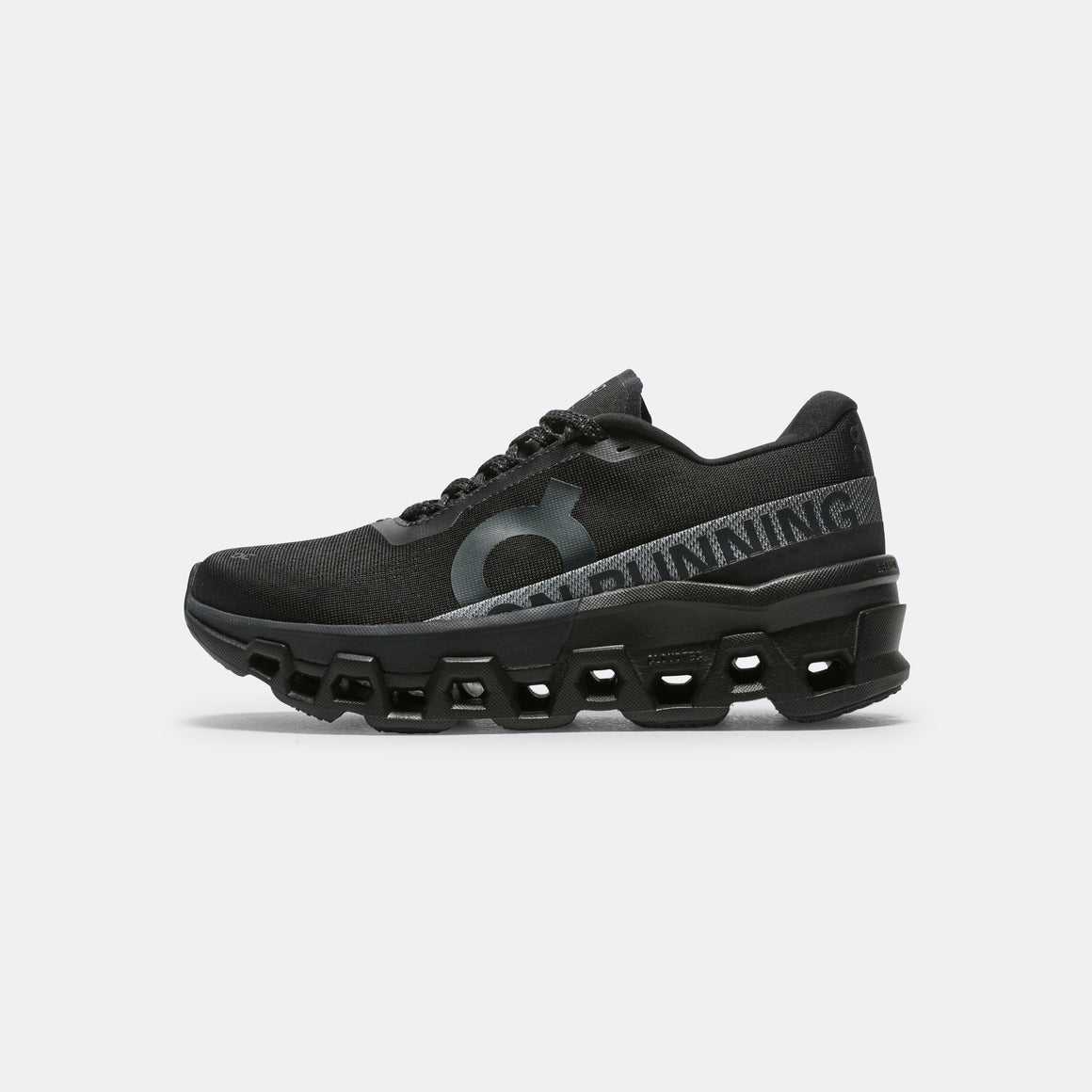 On Running - Womens Cloudmonster 2 - Black/Eclipse - Up There Athletics