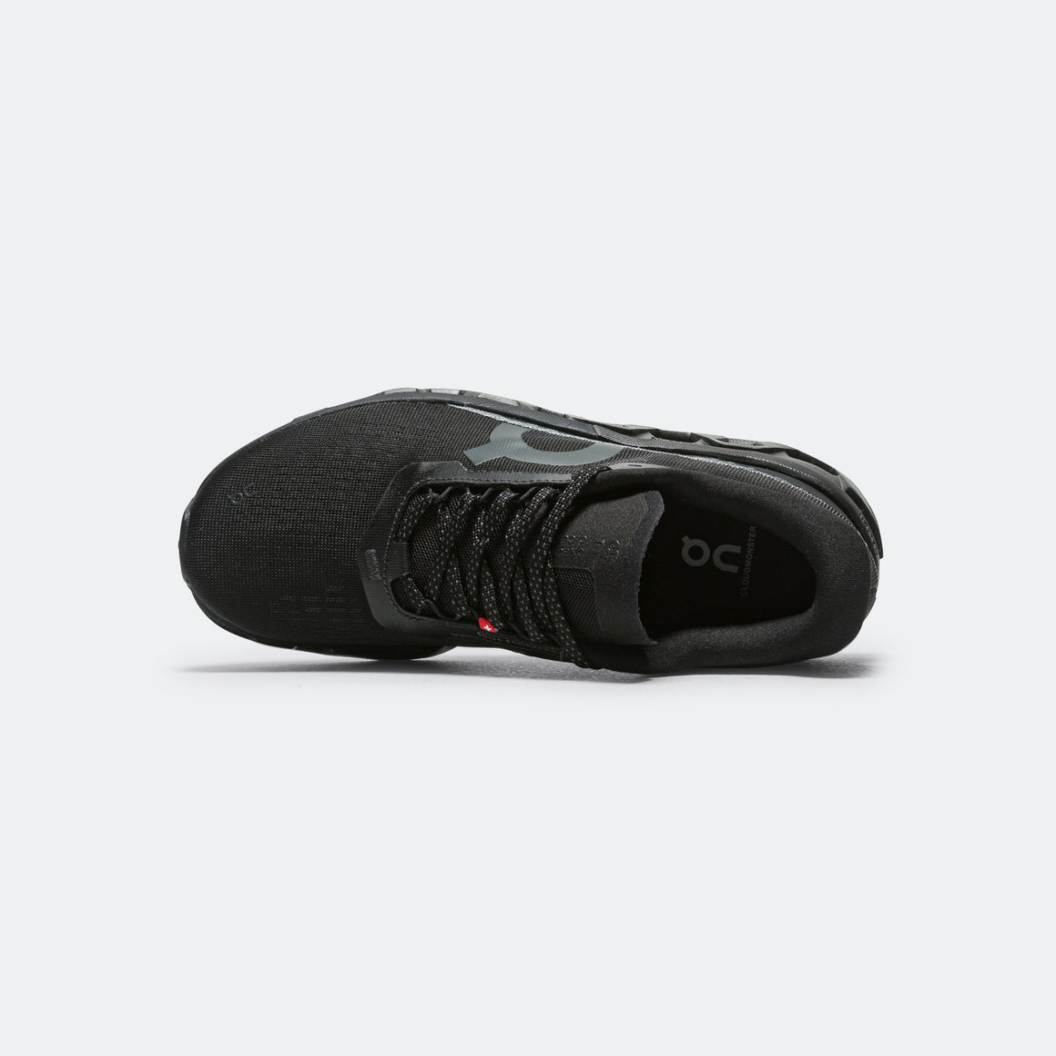 On Running - Womens Cloudmonster 2 - Black/Eclipse - Up There Athletics