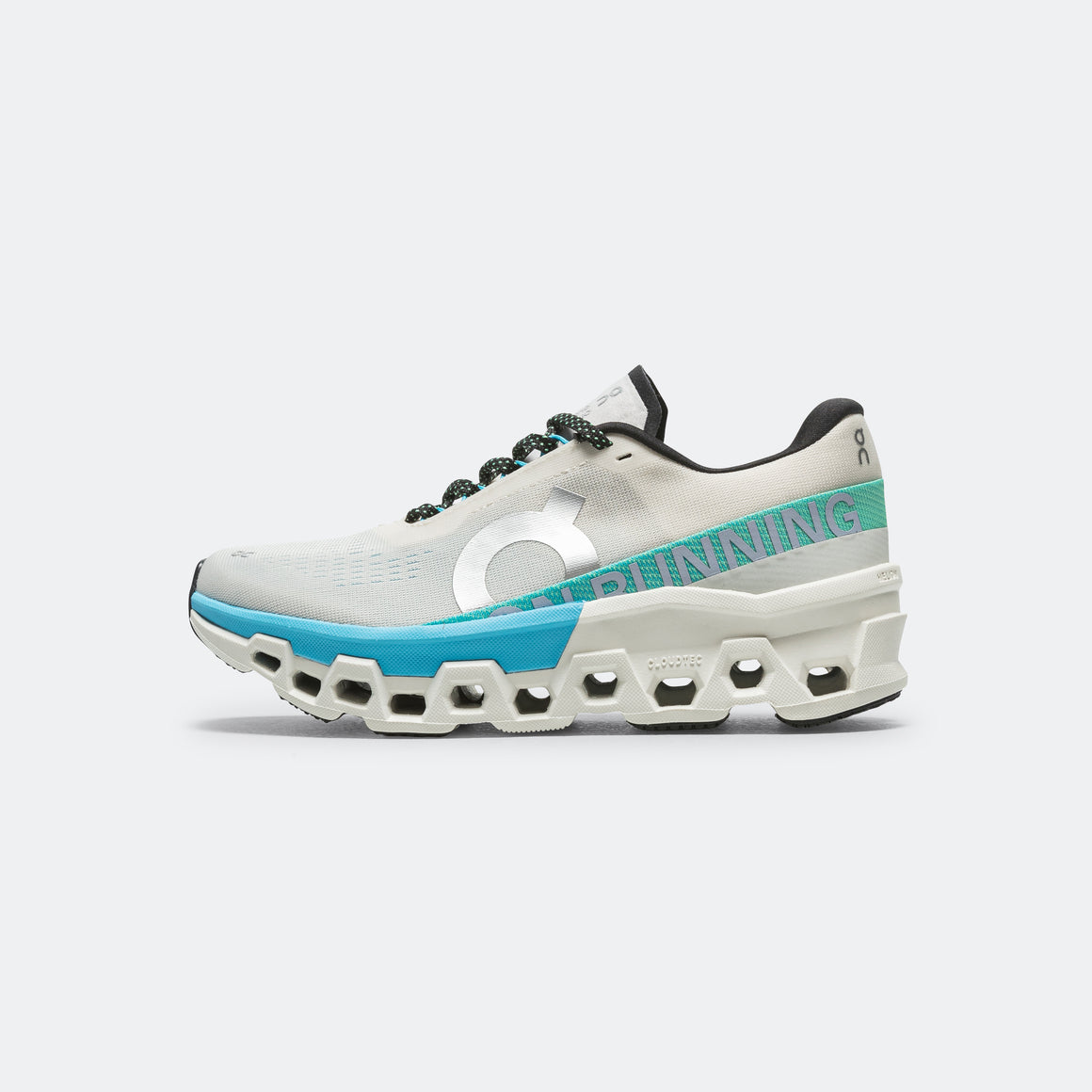 On Running - Womens Cloudmonster 2 - Cream/Horizon - Up There Athletics