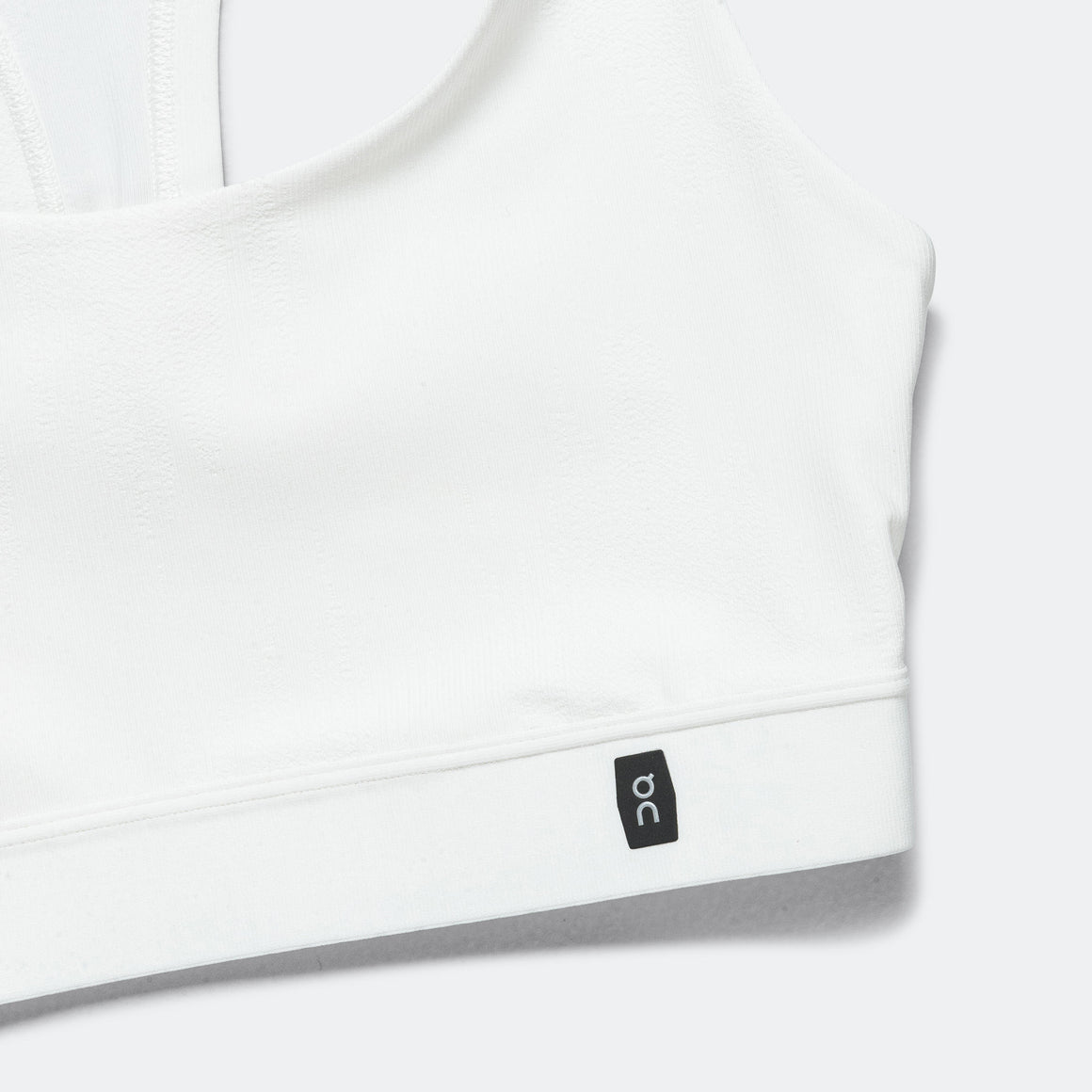 On Running - Womens Pace Bra - Undyed/White - Up There Athletics