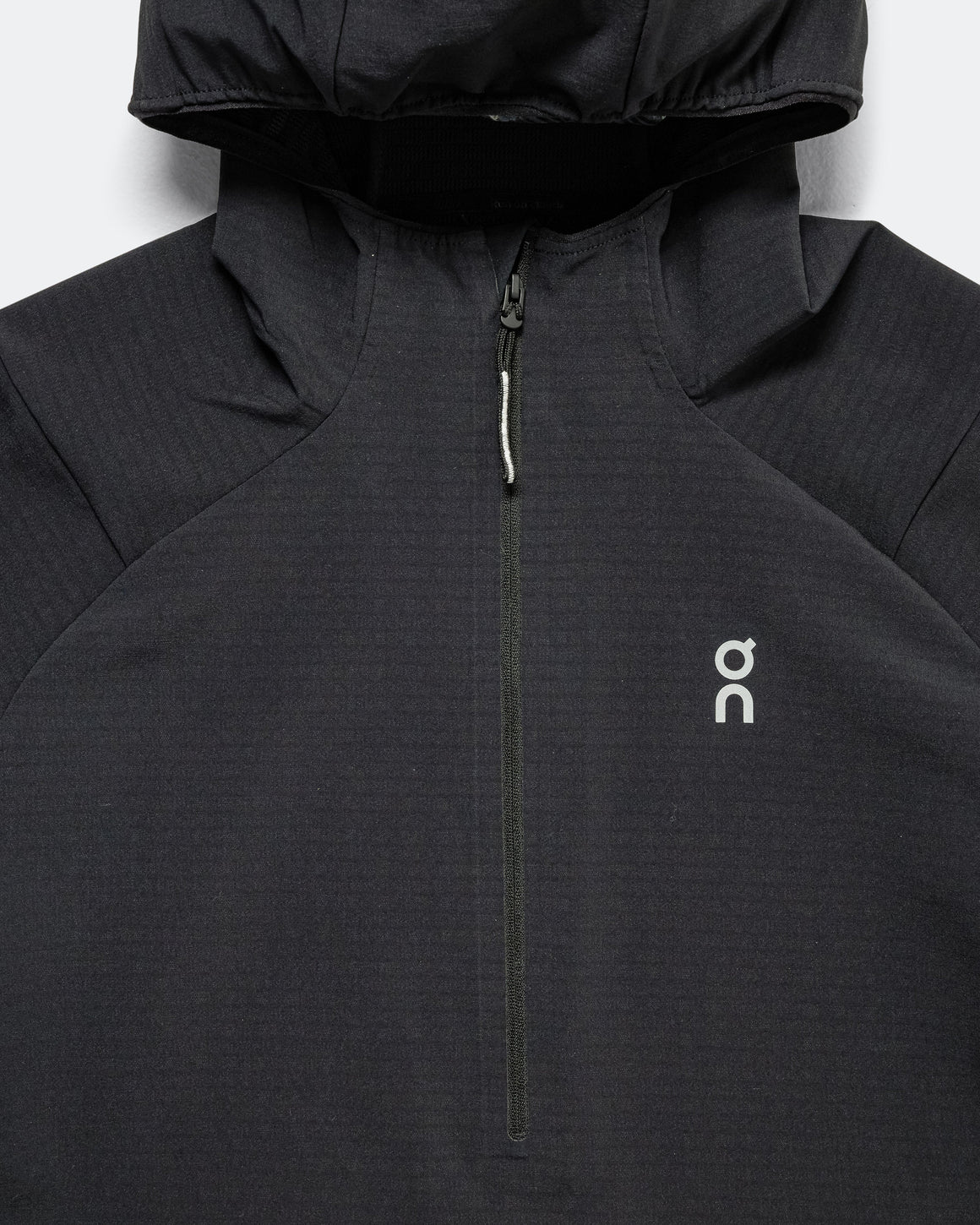 On Running - Womens Pace Hoodie - Black - Up There Athletics