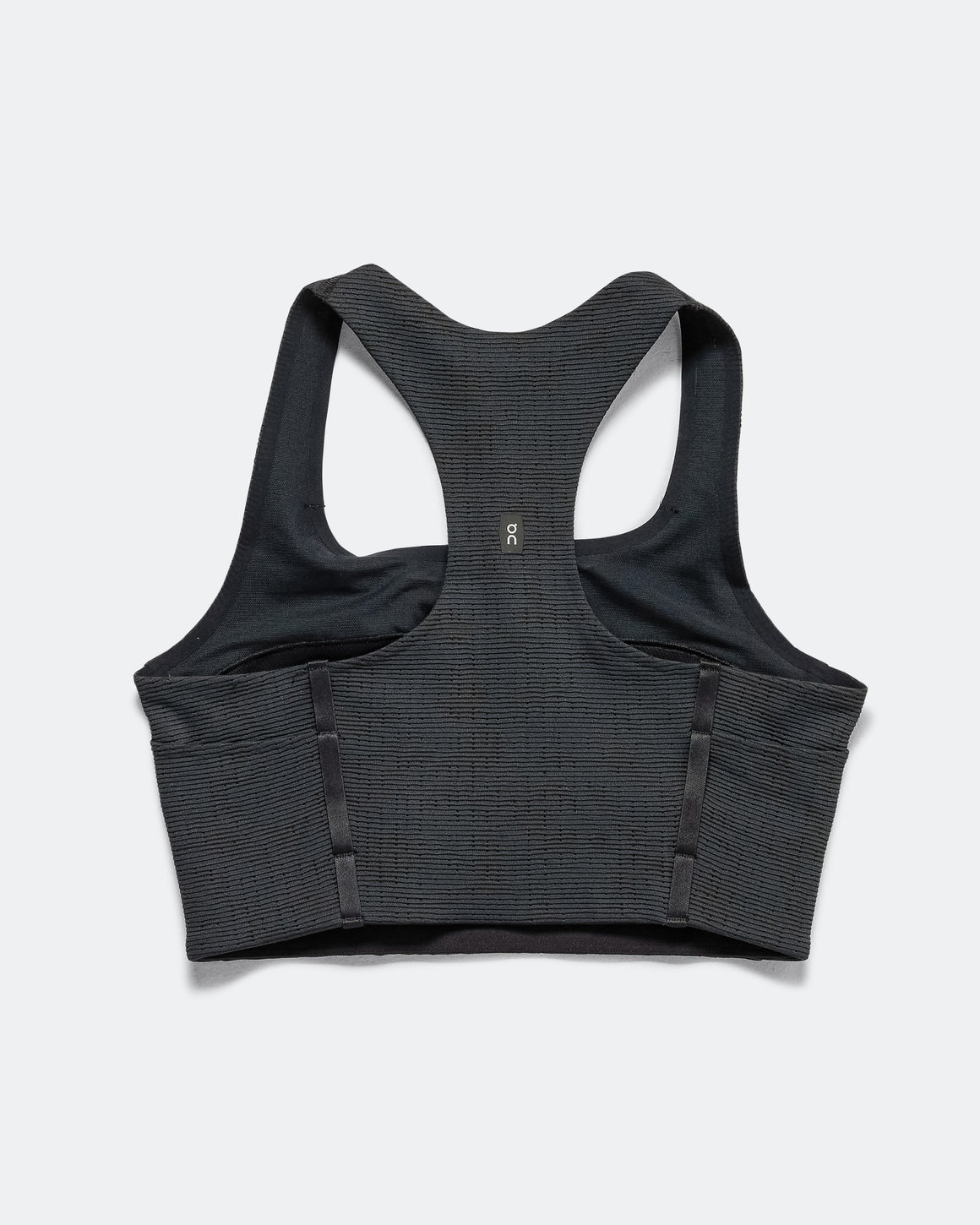 On Running - Womens Pace Pocket Bra - Black - Up There Athletics