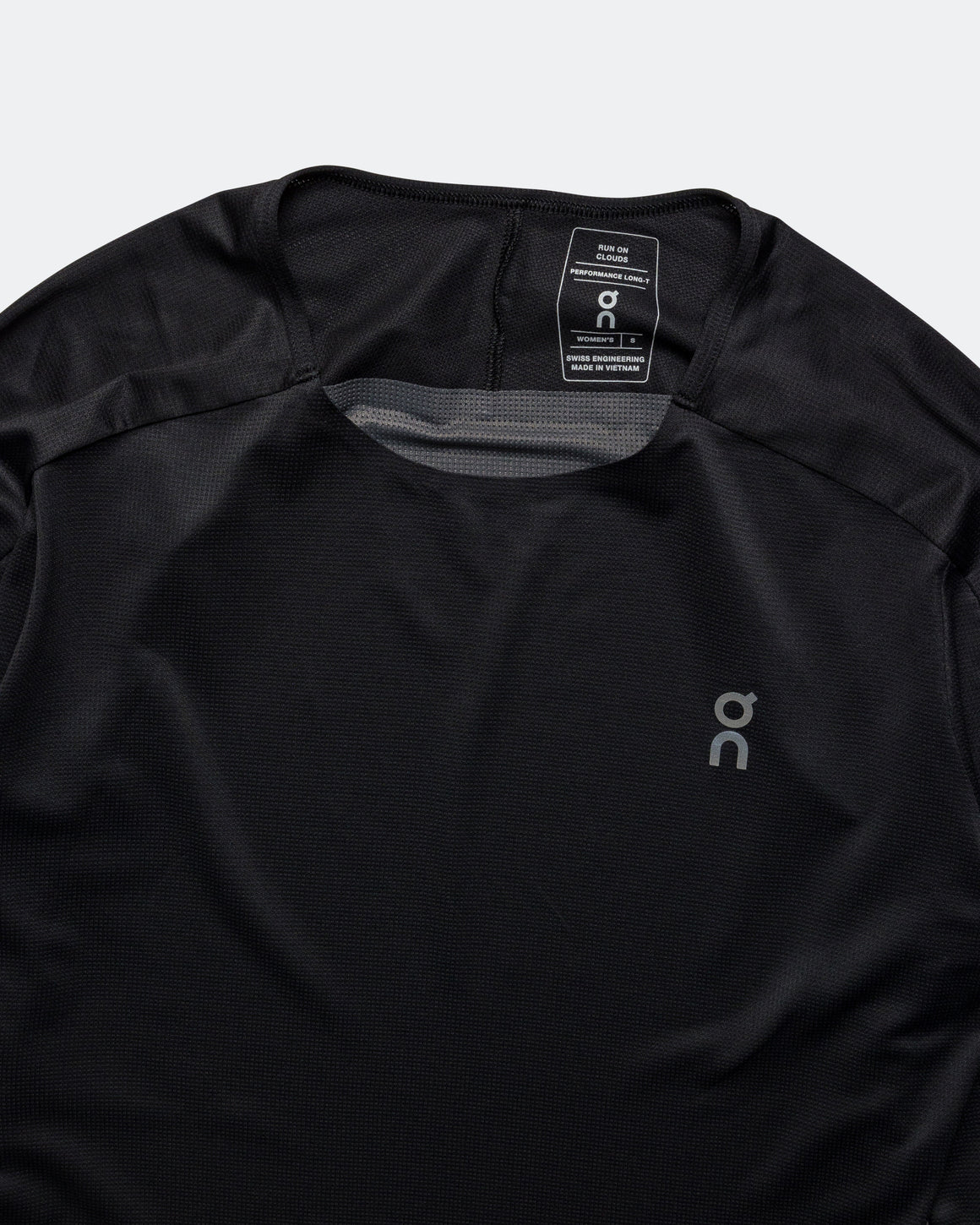 On Running - Womens Performance Long-T - Black/Eclipse - Up There Athletics