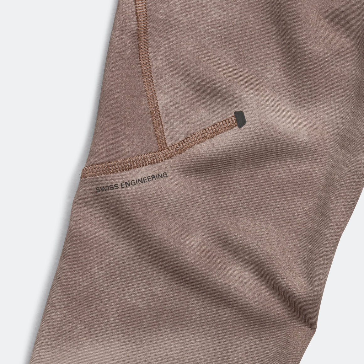 On Running - Womens Performance Tight 7/8 AOP - Cinder - Up There Athletics