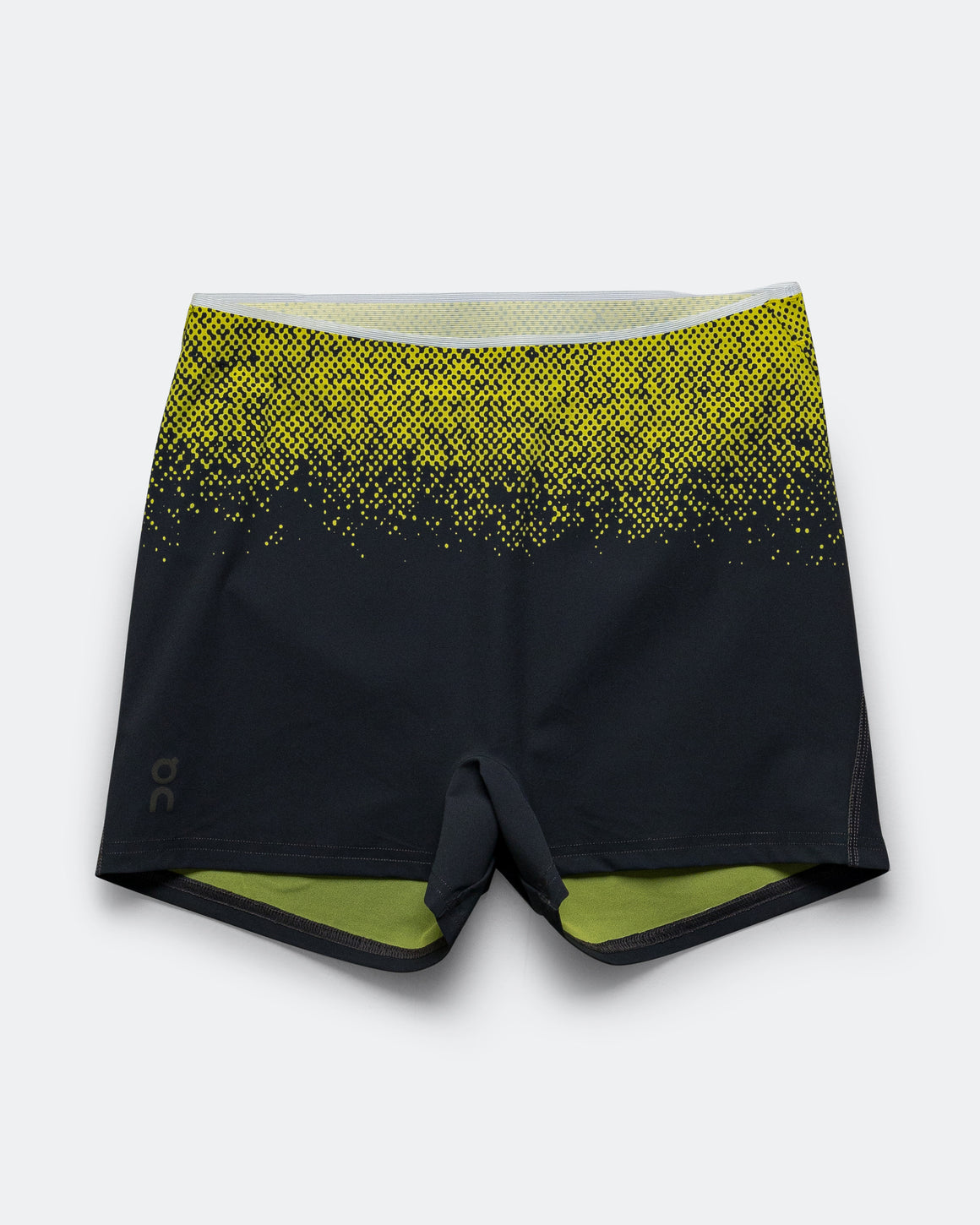 On Running - Womens Race Tights Short - Lime - Up There Athletics