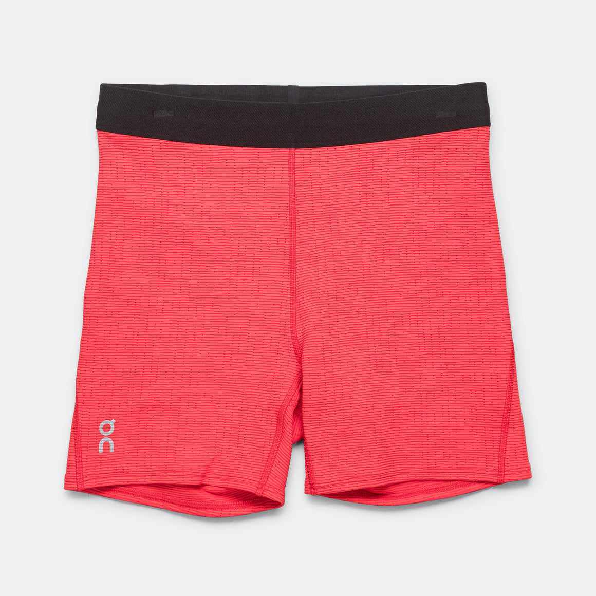 On Running - Womens Tight Shorts - Red - Up There Athletics