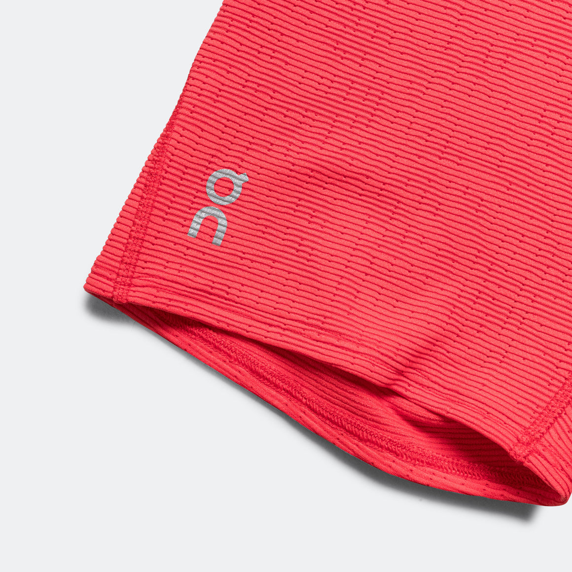 On Running - Womens Tight Shorts - Red - Up There Athletics