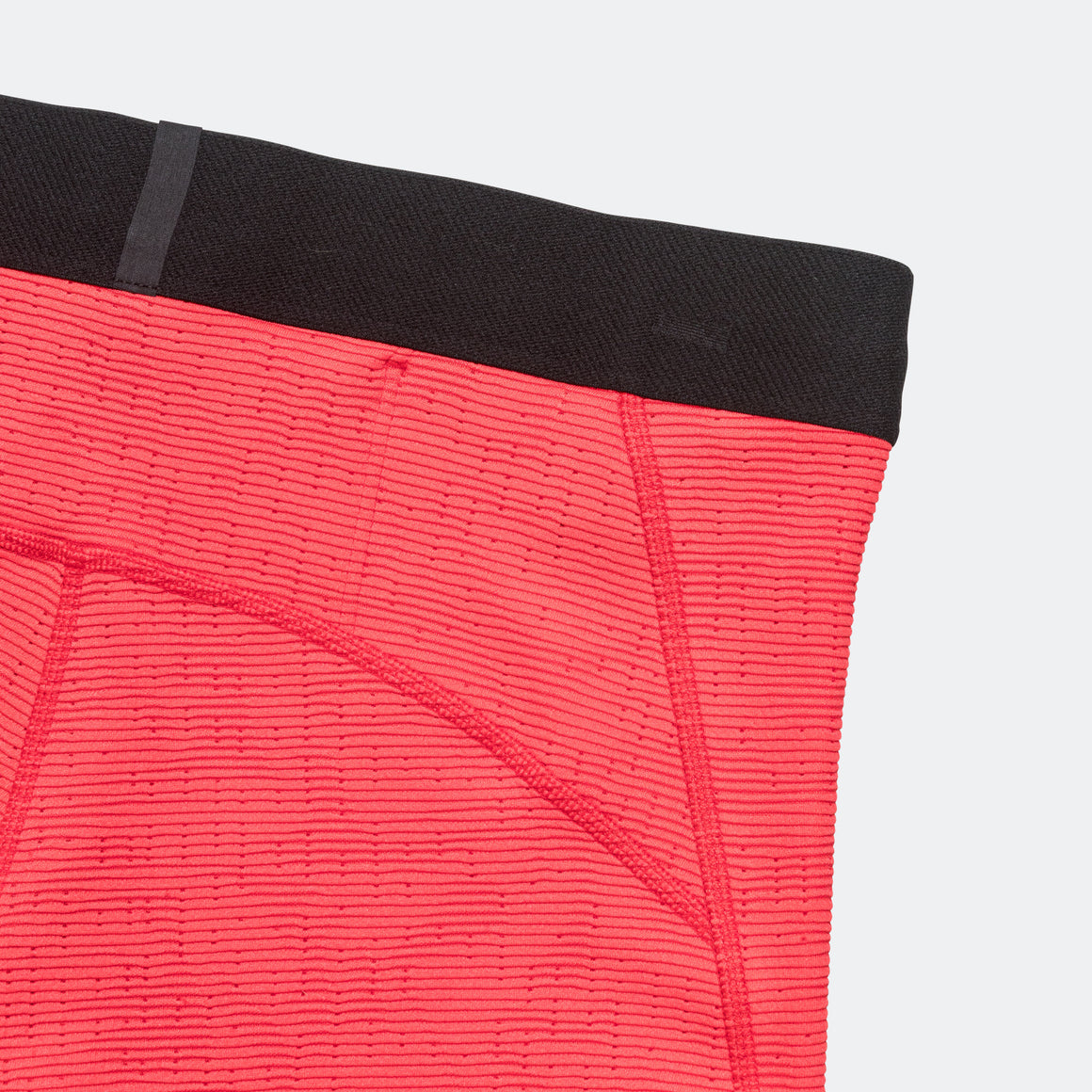 On Running - Womens Tight Shorts - Red - Up There Athletics