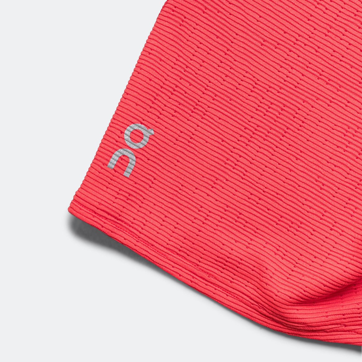On Running - Womens Tight Shorts - Red - Up There Athletics