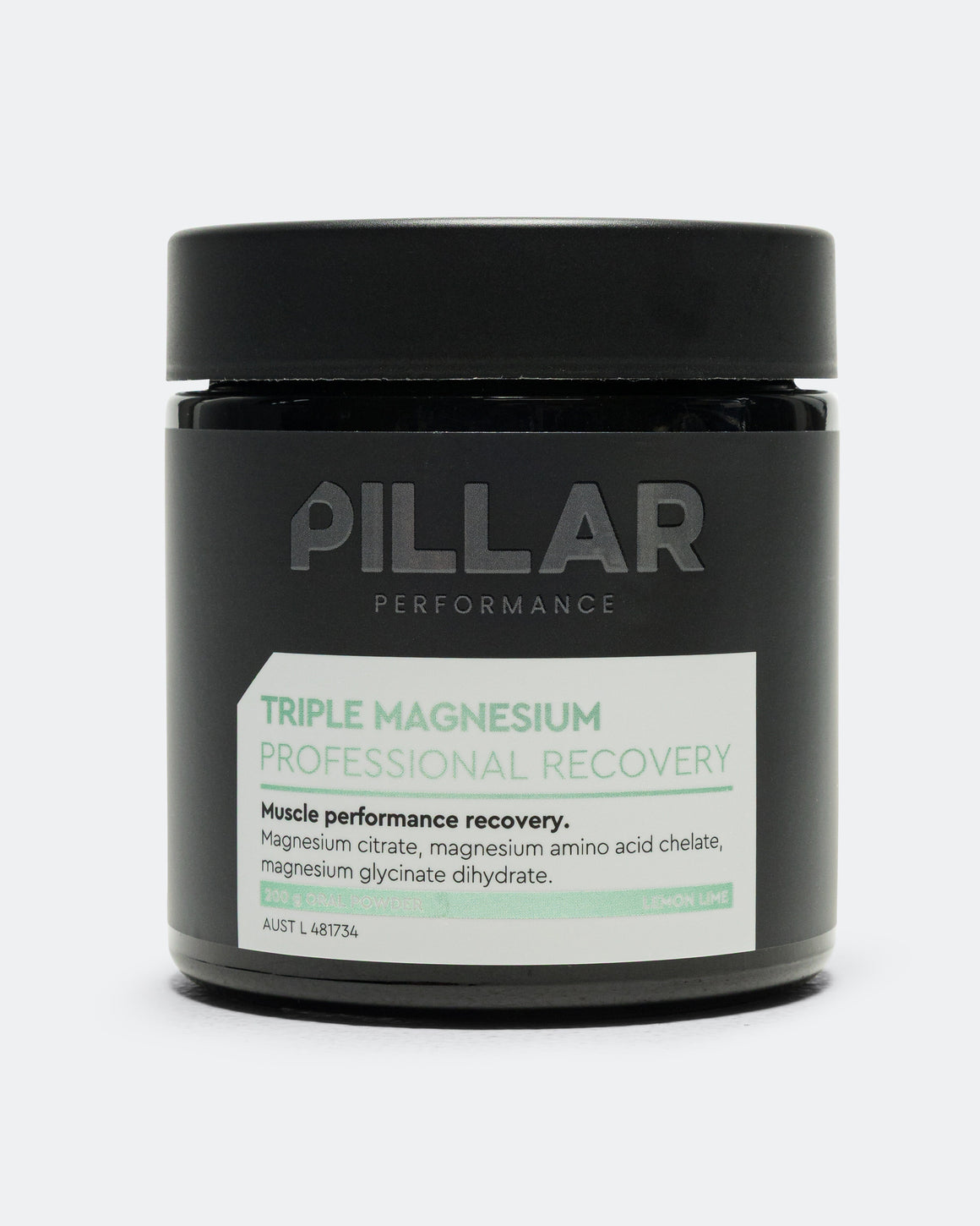 Pillar Performance - Triple Magnesium Professional Recovery Powder - Lemon Lime - Up There Athletics