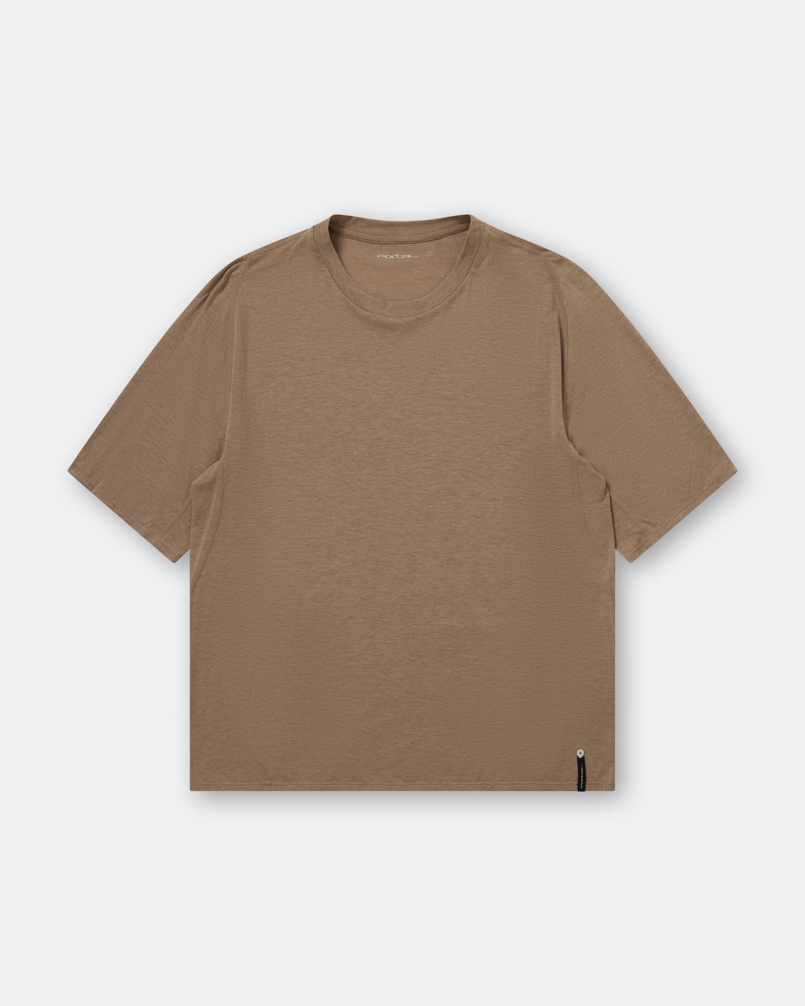 Portal - Drift Merino SS Tee - Desert Taupe - Up There Athletics