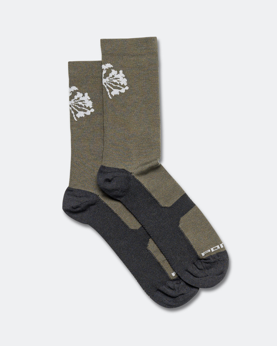 Portal - Pattern Active Sock - Dark Olive - Up There Athletics
