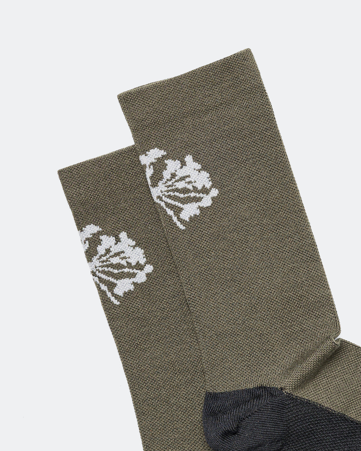 Portal - Pattern Active Sock - Dark Olive - Up There Athletics