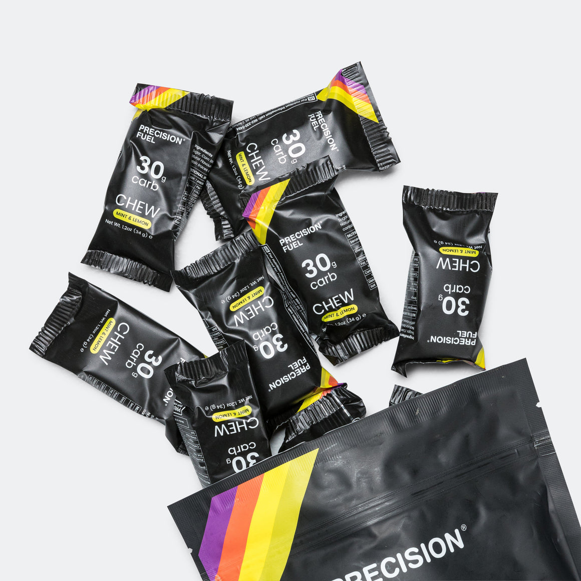 Precision - PF 30 Chew - Mint & Lemon Flavour - 15 Pack - Up There Athletics