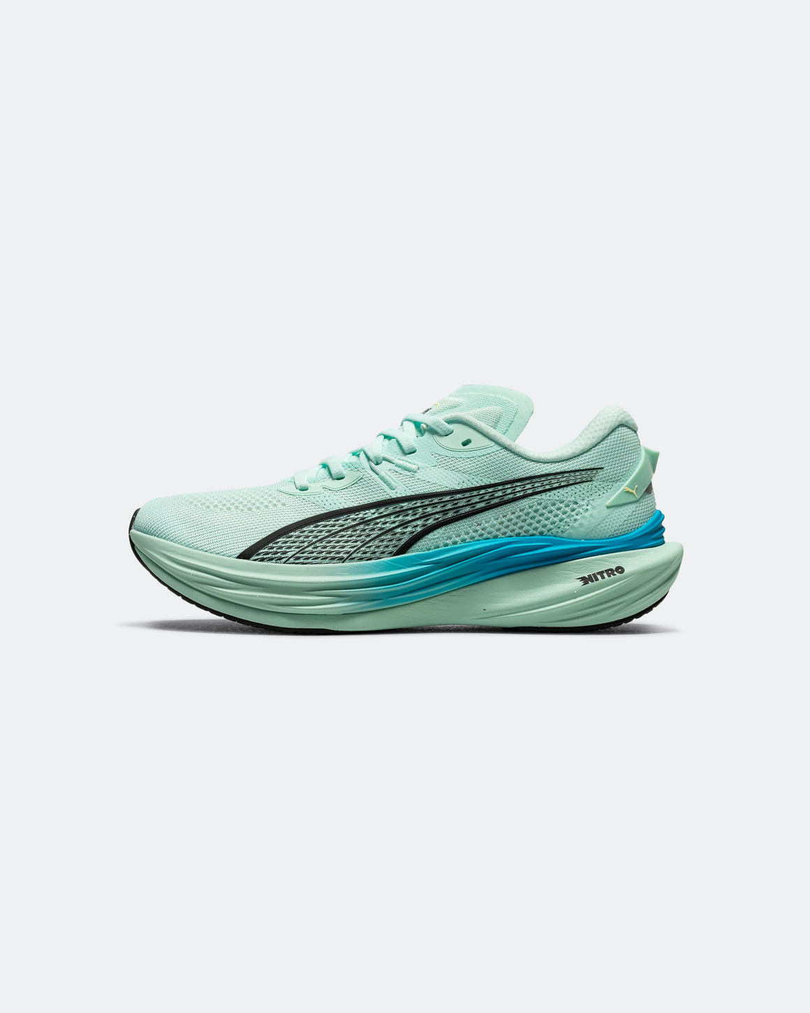 Puma - Mens Deviate NITRO 3 - Mint Melt/Speed Blue - Up There Athletics