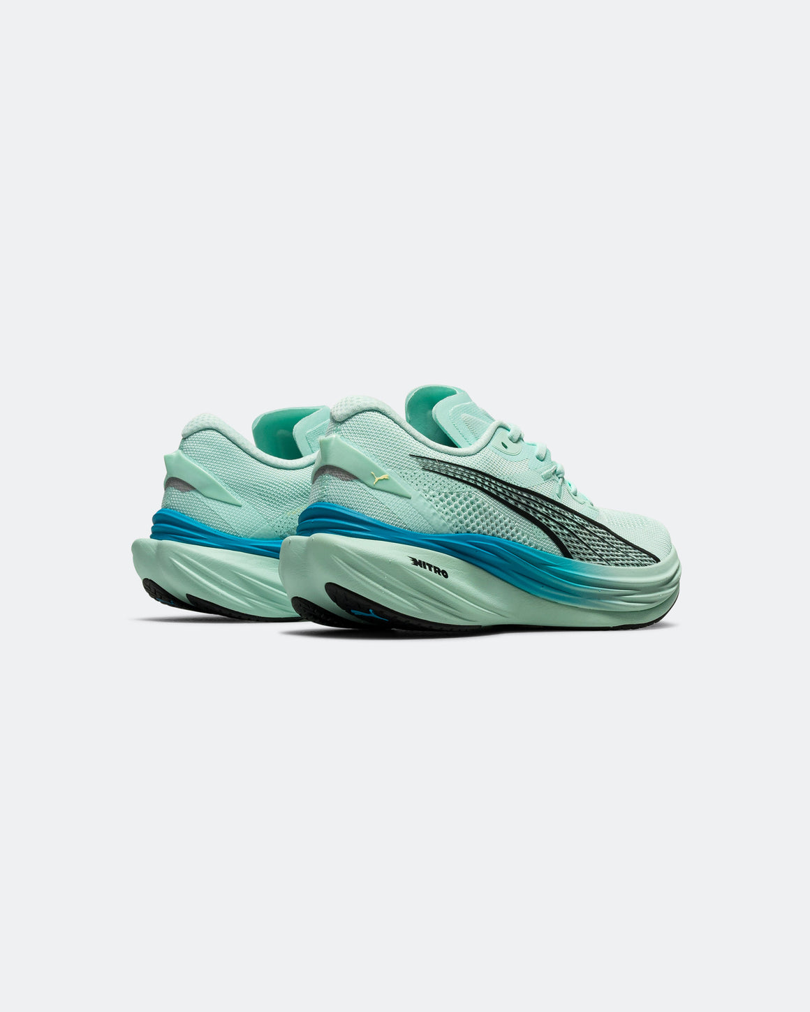 Puma - Mens Deviate NITRO 3 - Mint Melt/Speed Blue - Up There Athletics