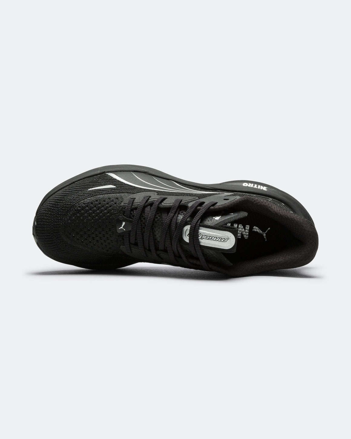 Puma - Mens Magnify NITRO 3 - Black/Silver - Up There Athletics
